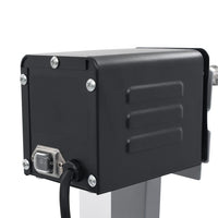 set rotissoire barbecue roues a charbon acier inoxydable 5 | jardinna
