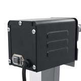 set rotissoire barbecue roues a charbon acier inoxydable 5 | jardinna