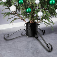 support sapin noel metal noir 58x58x21 cm noir 1 | jardinna