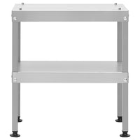 table acier exterieur fumoir 40x28x445 cm acier galvanise 2 | jardinna