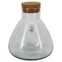 terrarium verre bouchon modele lea 26 cm default title 93uu | jardinna