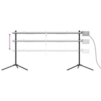 tourne broche barbecue rotissoire acier inoxydable 4 | jardinna