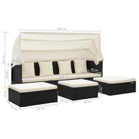 transat double relax toit ajustable confort design 10 | jardinna