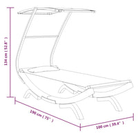 transat elegant auvent droit bois massif 4 | jardinna