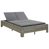 transat jardin confortable chaise longue ideale piscine exterieur gris | jardinna