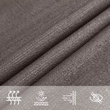 Voile D'ombrage 160 G/M² Pehd Anthracite