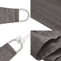 Voile D'ombrage 160 G/M² Pehd Anthracite