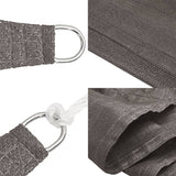 Voile D'ombrage 160 G/M² Pehd Anthracite