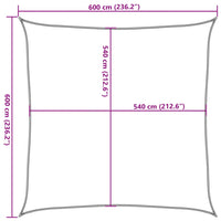 voile dombrage anti uv carre top collection marron 4 | jardinna