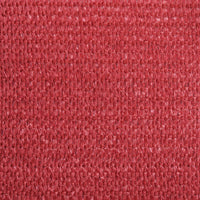 voile dombrage anti uv rectangulaire top collection rouge 6 | jardinna