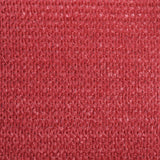 voile dombrage anti uv rectangulaire top collection rouge 6 | jardinna