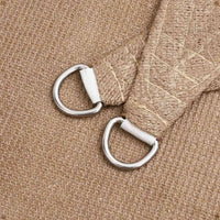 voile dombrage anti uv rectangulaire top collection taupe 1 | jardinna
