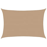 voile dombrage anti uv rectangulaire top collection taupe 2 | jardinna