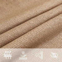 voile dombrage anti uv rectangulaire top collection taupe 7 | jardinna