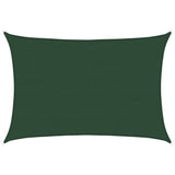 voile dombrage anti uv rectangulaire top collection vert fonce 1 | jardinna