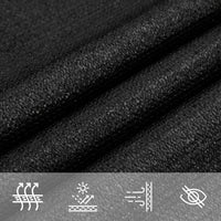 Voile D'ombrage 160 G/M² Pehd Noir