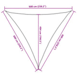 Voile D'ombrage 160 G/M² Pehd Noir