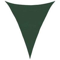 voile dombrage anti uv triangulaire top collection vert fonce 2 | jardinna