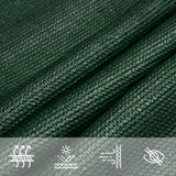 Voile D'ombrage 160 G/M² Pehd Vert Foncé