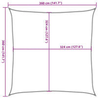 voile dombrage haute qualite carre top collection blanc 5 | jardinna