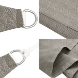 voile dombrage haute qualite carre top collection gris clair 7 | jardinna