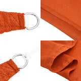 voile dombrage haute qualite carre top collection orange 7 | jardinna