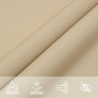 voile dombrage haute qualite oxford carre gamme premium beige 5 | jardinna