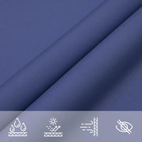 voile dombrage haute qualite oxford carre gamme premium bleu 1 | jardinna