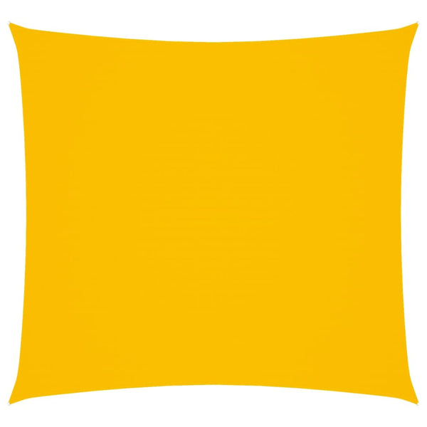 Voile De Parasol Tissu Oxford Carré Jaune