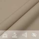 voile dombrage haute qualite oxford carre gamme premium taupe 6 | jardinna