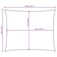 voile dombrage haute qualite oxford rectangulaire gamme premium bleu 10 | jardinna