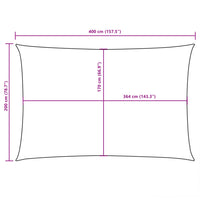 voile dombrage haute qualite oxford rectangulaire premium beige 5 | jardinna