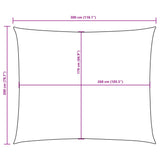 voile dombrage haute qualite oxford rectangulaire premium orange 10 | jardinna