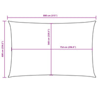 voile dombrage haute qualite oxford rectangulaire premium rouge 10 | jardinna