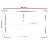 voile dombrage haute qualite oxford rectangulaire premium rouge 10 | jardinna