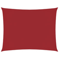 voile dombrage haute qualite oxford rectangulaire premium rouge 2 | jardinna