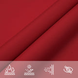 voile dombrage haute qualite oxford rectangulaire premium rouge 8 | jardinna