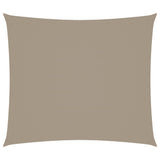 voile dombrage haute qualite oxford rectangulaire premium taupe 2 | jardinna