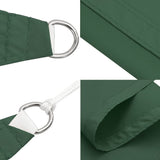 Voile De Parasol Tissu Oxford Rectangulaire Vert Foncé