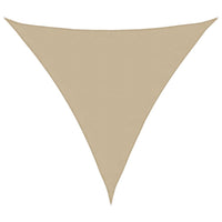 voile dombrage haute qualite oxford triangulaire gamme premium beige 3 x 3 x 4 | jardinna