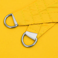 Voile De Parasol Tissu Oxford Triangulaire Jaune