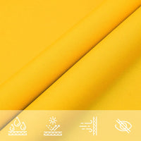 voile dombrage haute qualite oxford triangulaire gamme premium jaune 3 | jardinna