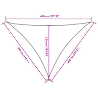 voile dombrage haute qualite oxford triangulaire gamme premium jaune 5 | jardinna