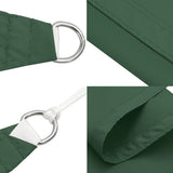 voile dombrage haute qualite oxford triangulaire gamme vert fonce 7 | jardinna