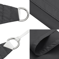 voile dombrage haute qualite oxford triangulaire premium anthracite 4 | jardinna