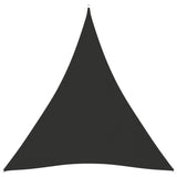 voile dombrage haute qualite oxford triangulaire premium anthracite 4 x 5 x 6 | jardinna