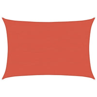 Voile D'ombrage 160 G/M² Terre Cuite Pehd Couleur Terre Cuite