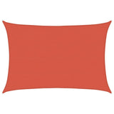 Voile D'ombrage 160 G/M² Terre Cuite Pehd Couleur Terre Cuite