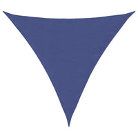 voile dombrage oxford triangulaire gamme premium bleu 1 | jardinna