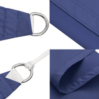 voile dombrage oxford triangulaire gamme premium bleu 6 | jardinna